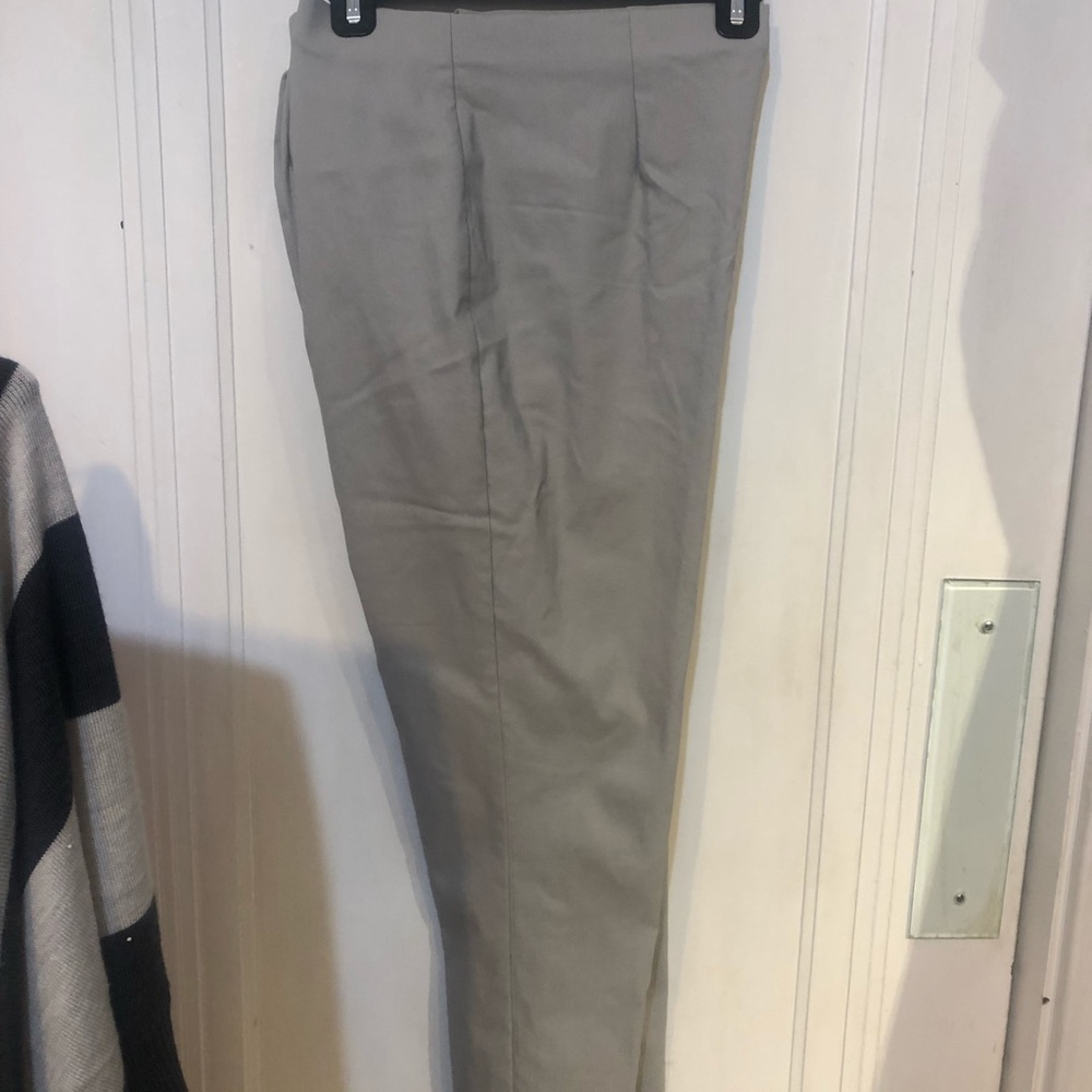 Gray soft works tapered pants